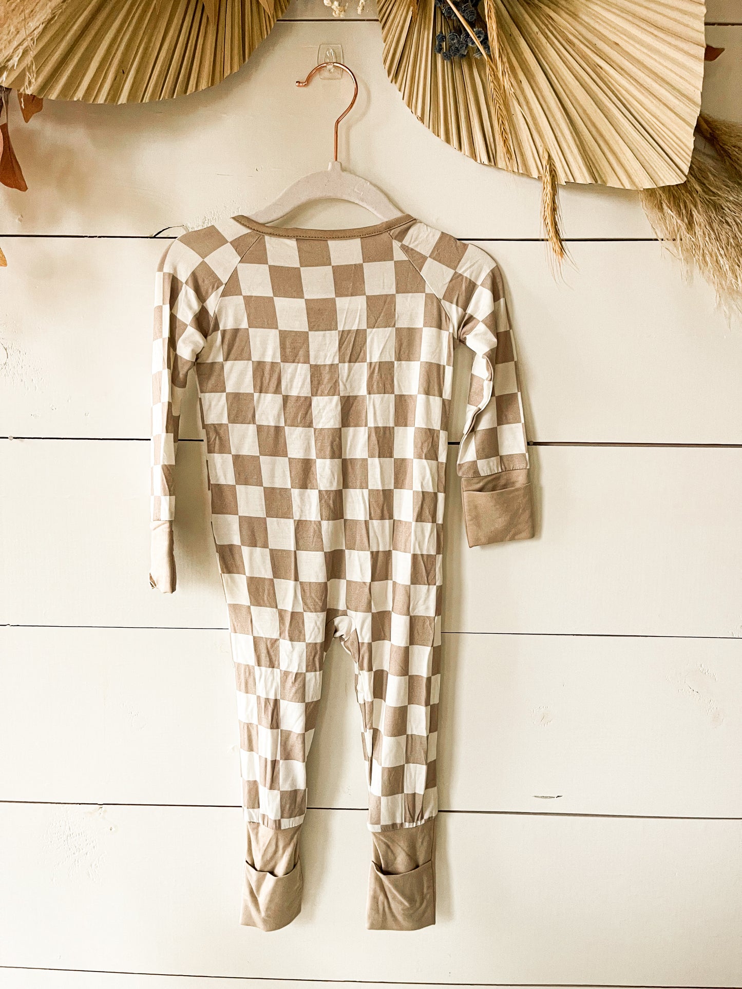 Neutral Checkered Jammies