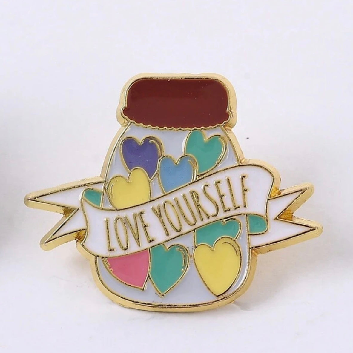 Jar of hearts pin