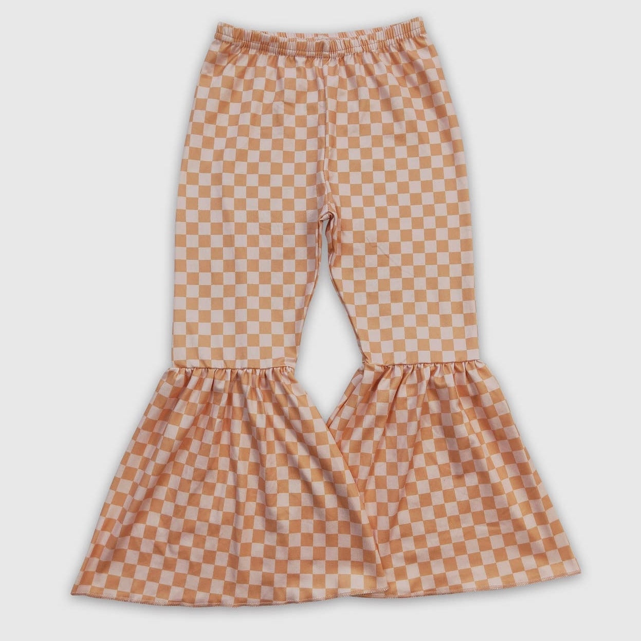 Checkered Peach Bells