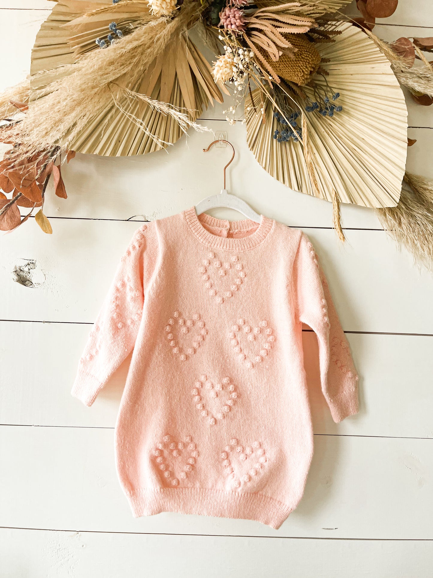 Sweetheart Sweater Dress