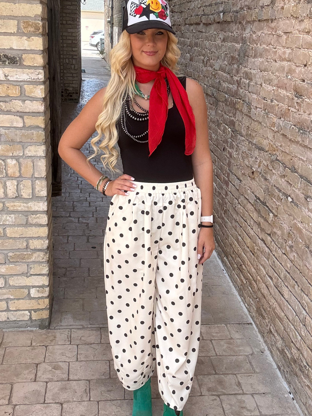 Polka Dot Pants
