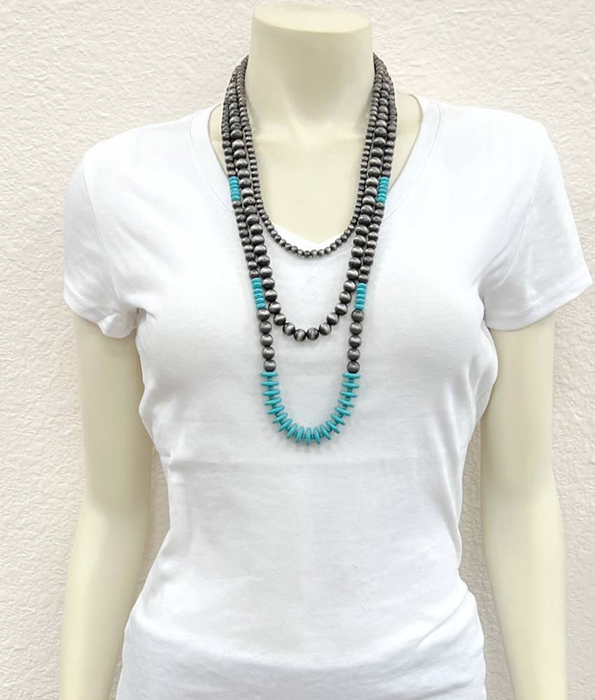 Handmade Navajo Bead Necklace