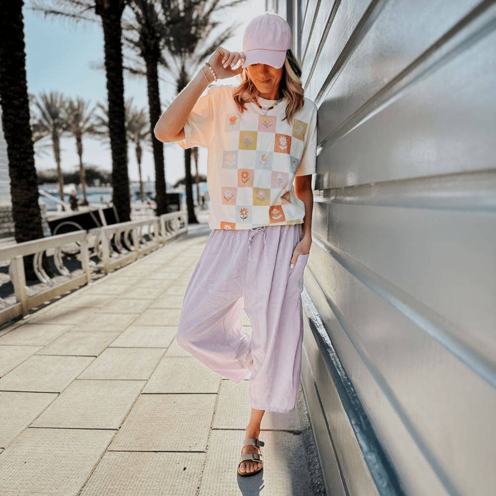Patchwork Blooms Tee