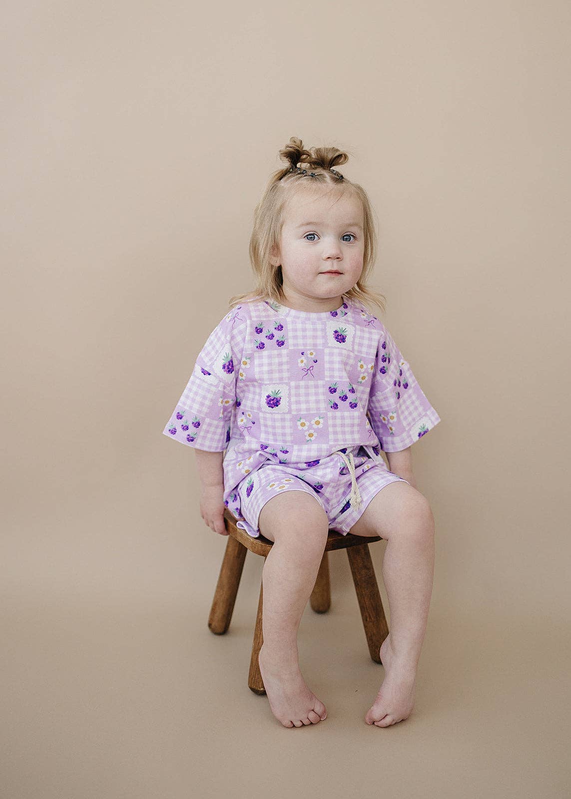 The Raspberry Bloom Short Set