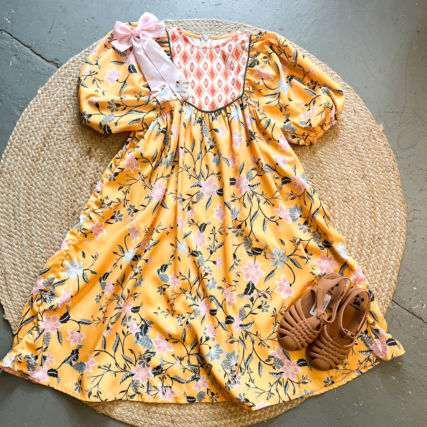 Long Boho Tween Dress