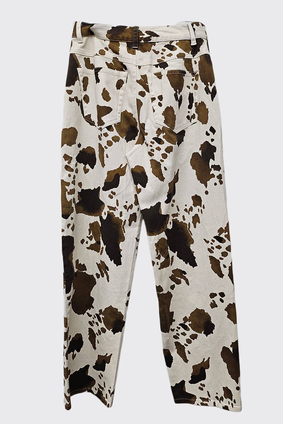 Cowhide Print Pants