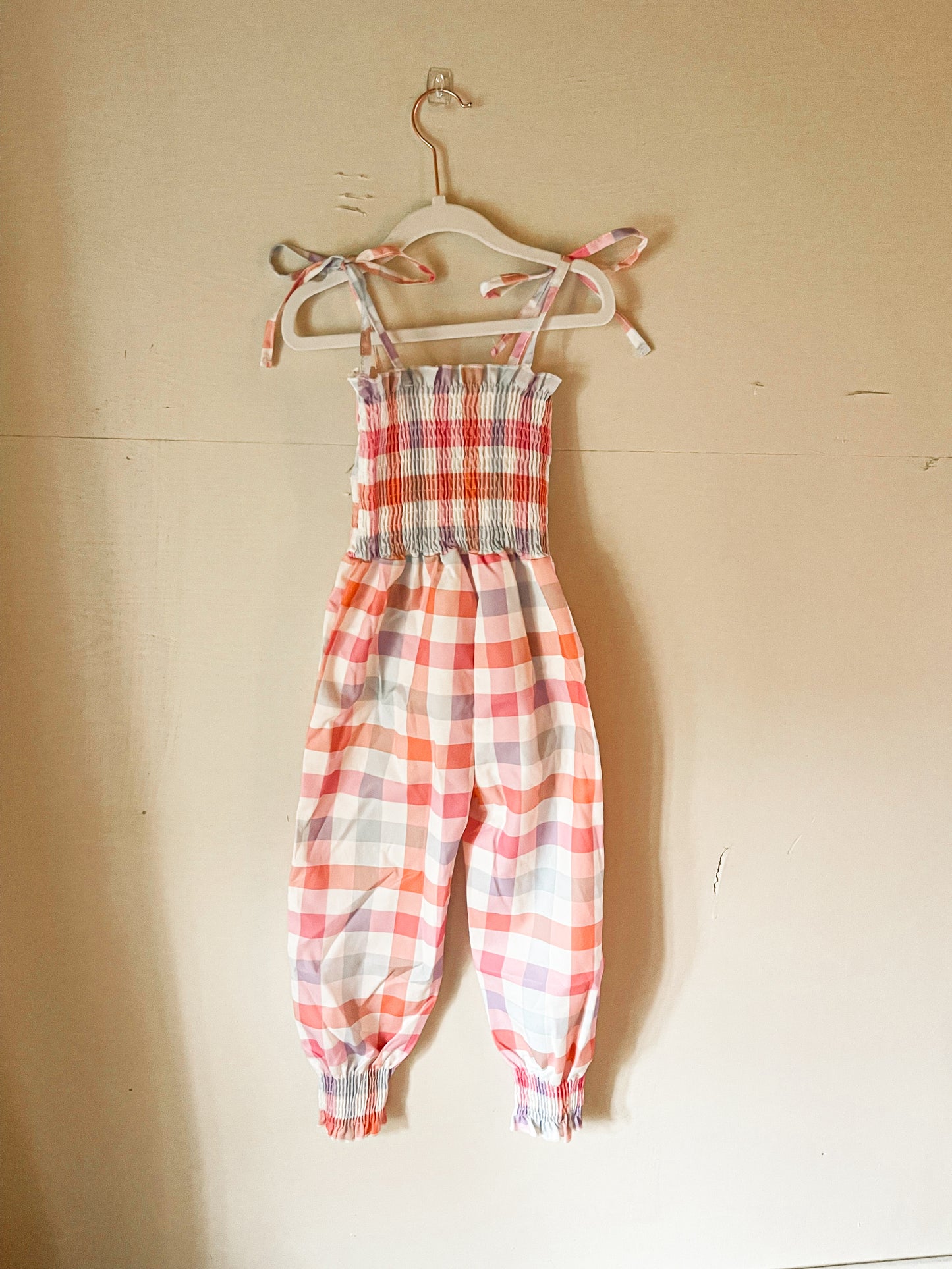 Checkered Jumpsuit