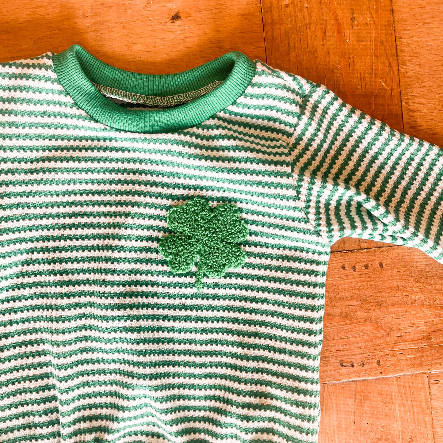 Shamrock Sweater onesie
