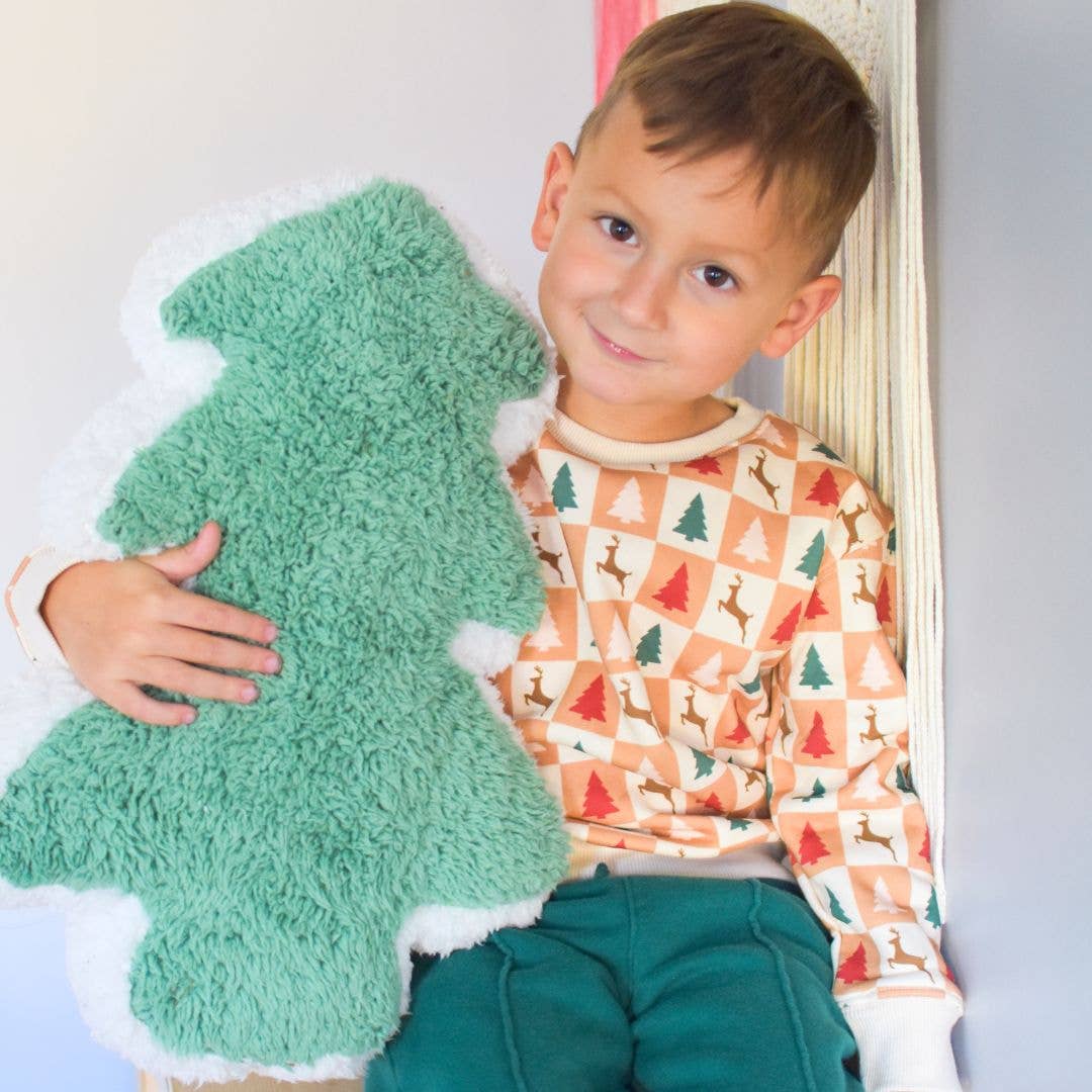 Cabin Christmas Sweatshirt - Kids Clothing - Holiday