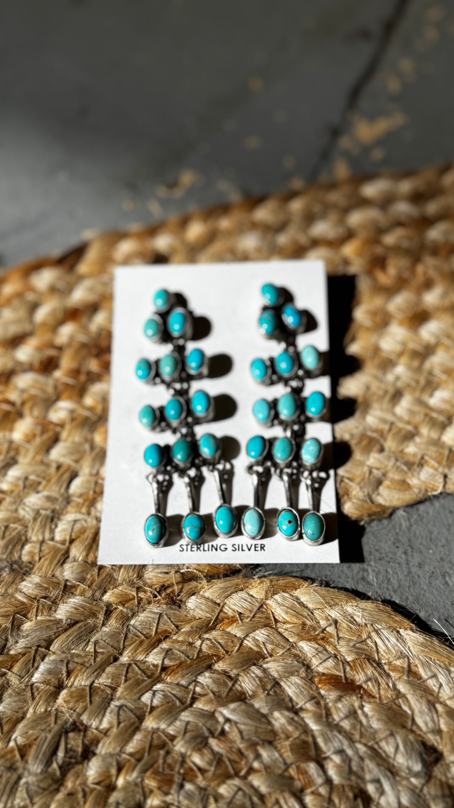Turquoise Trails Earrings