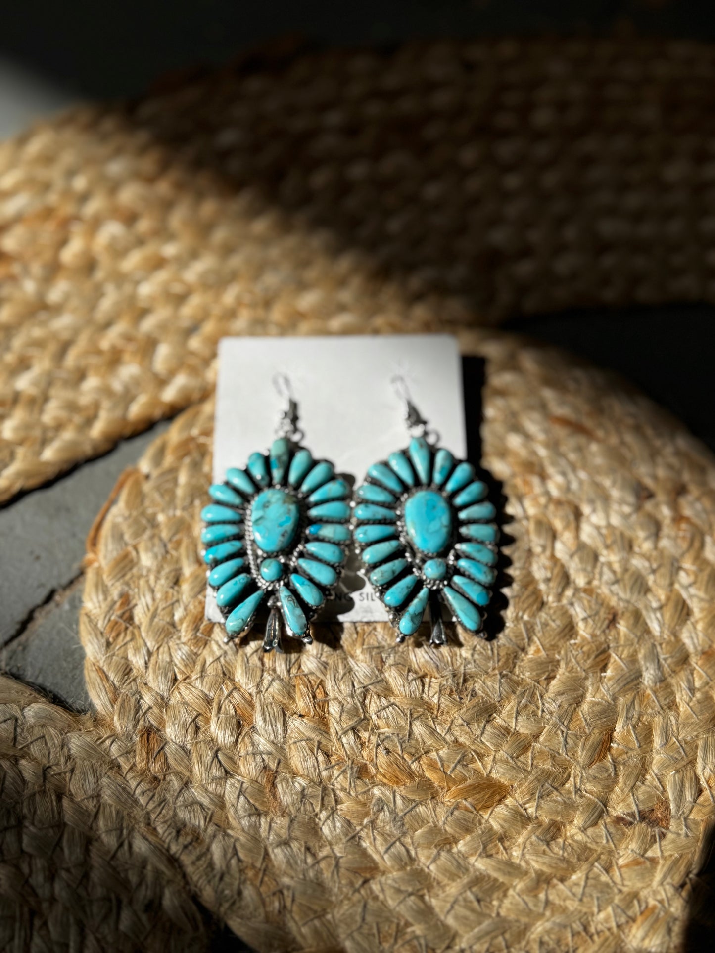 Blue Canyon Cluster Earrings