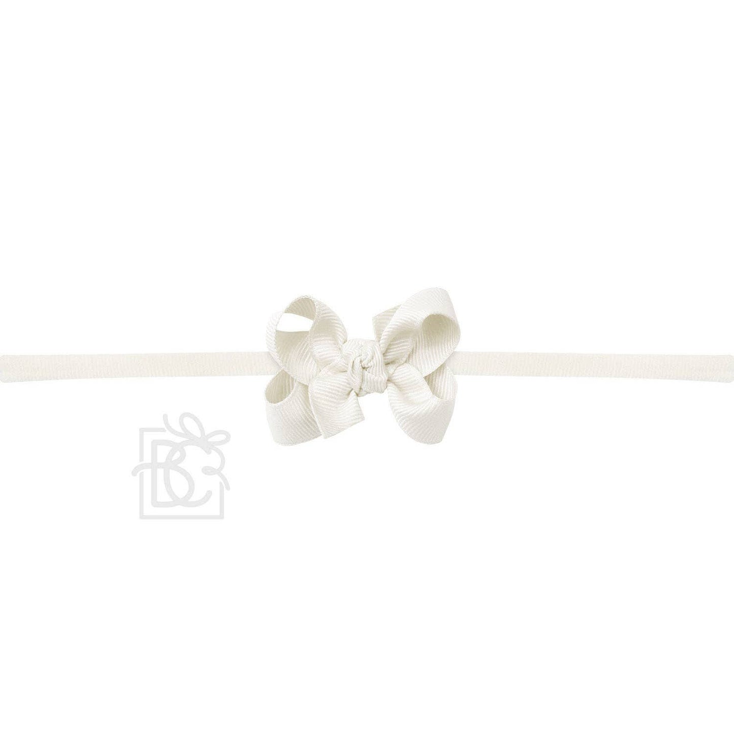 ANTIQUE WHITE BOW