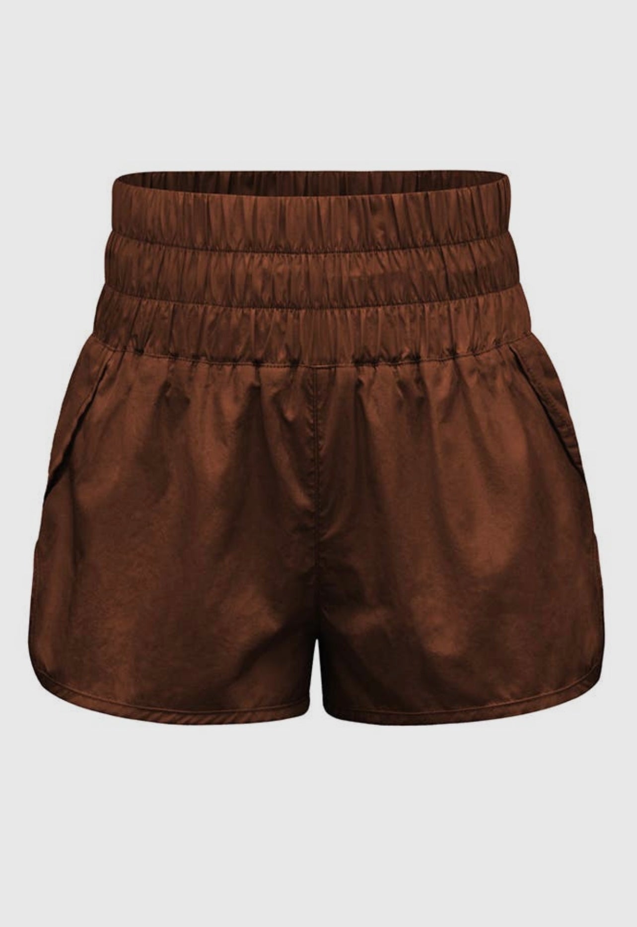 High waist running shorts