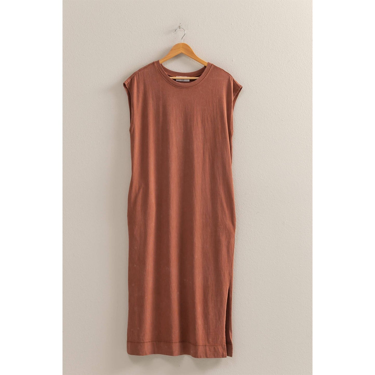 Sleeveless T-shirt dress