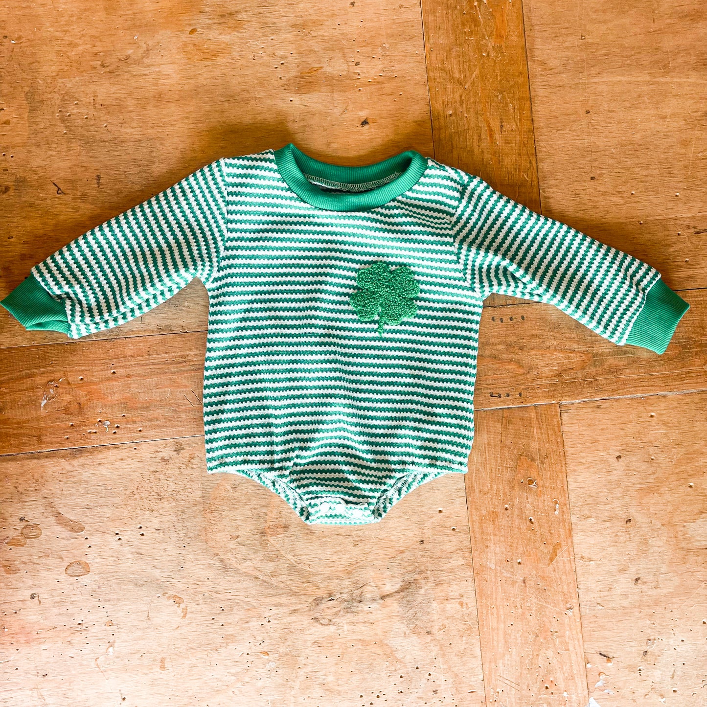 Shamrock Sweater onesie