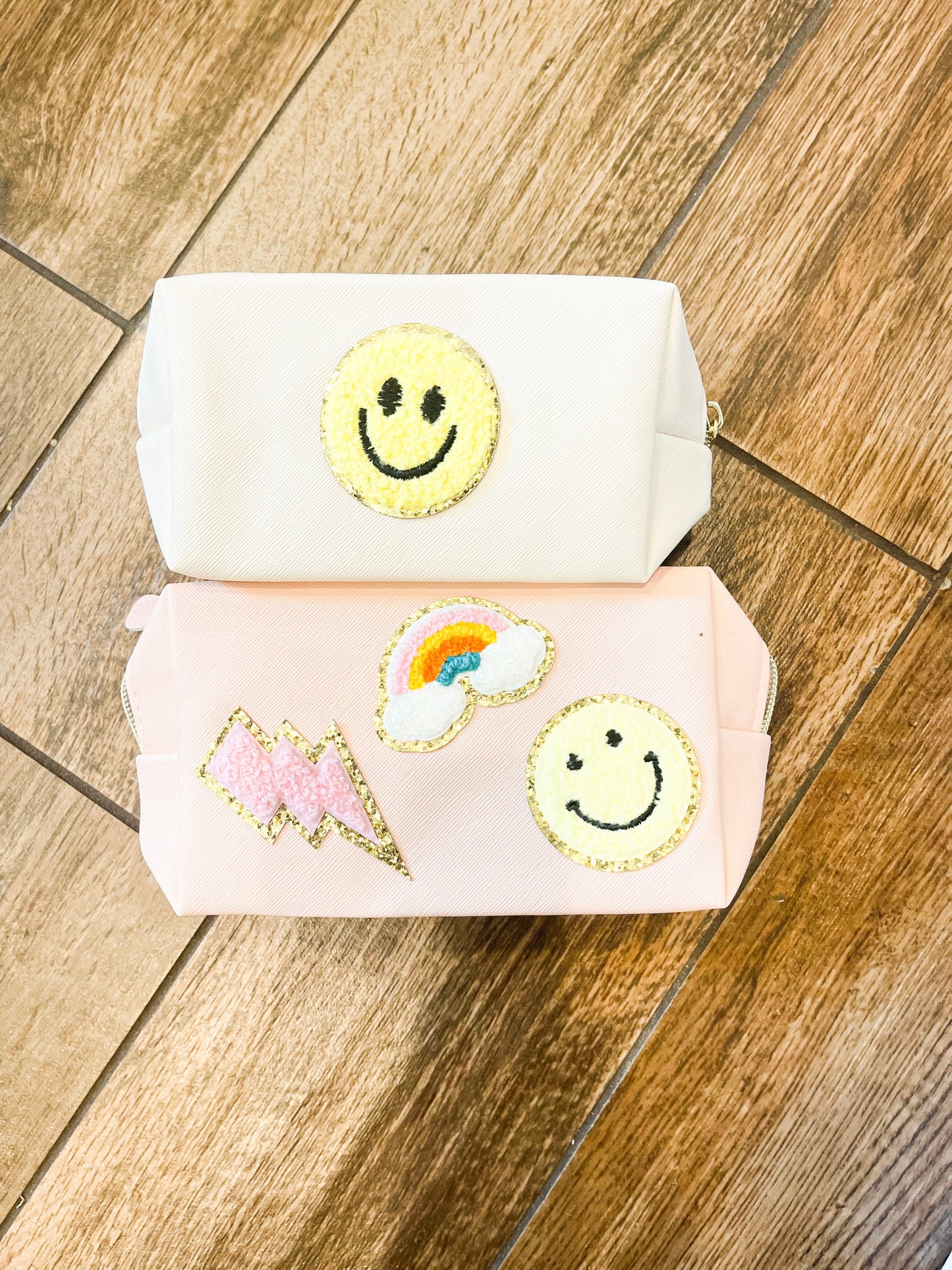 Smiley canvas bag - Beige