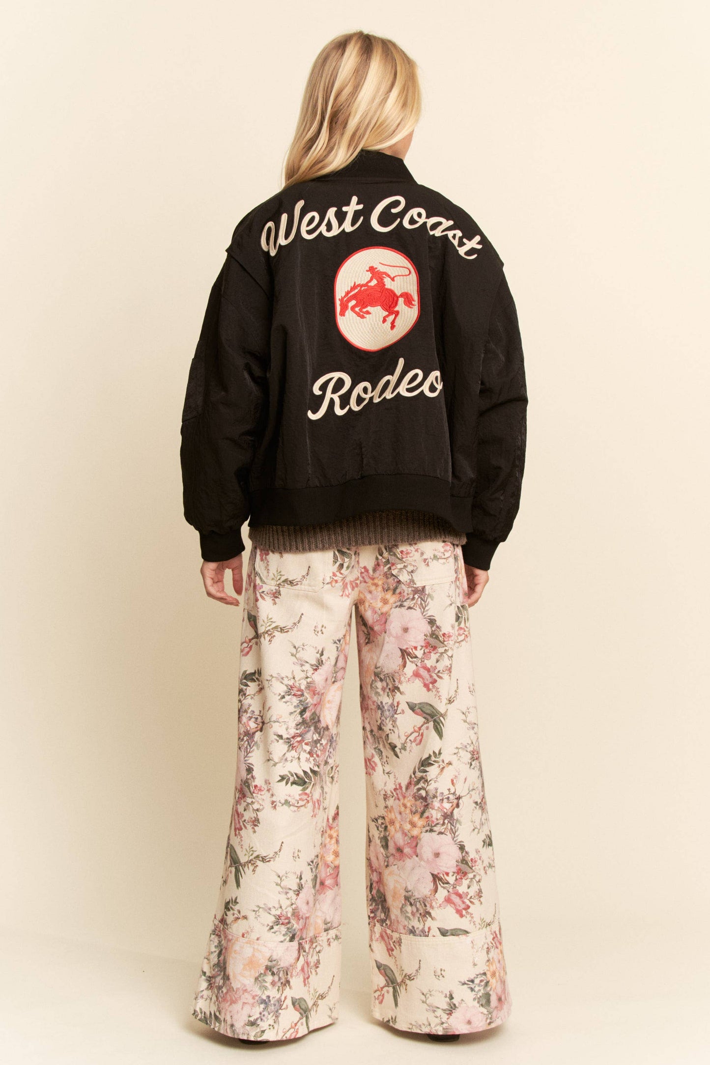 West Coast Rodeo Embroidered Bomber Jacket