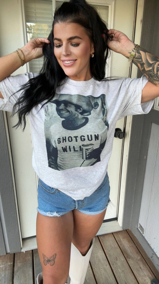Shot gun Willie tee