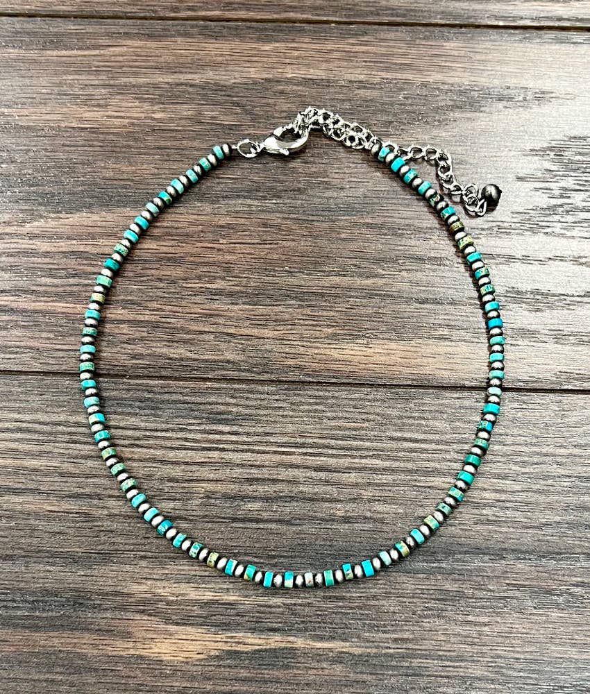 Handmade Navajo Gemstone Necklace