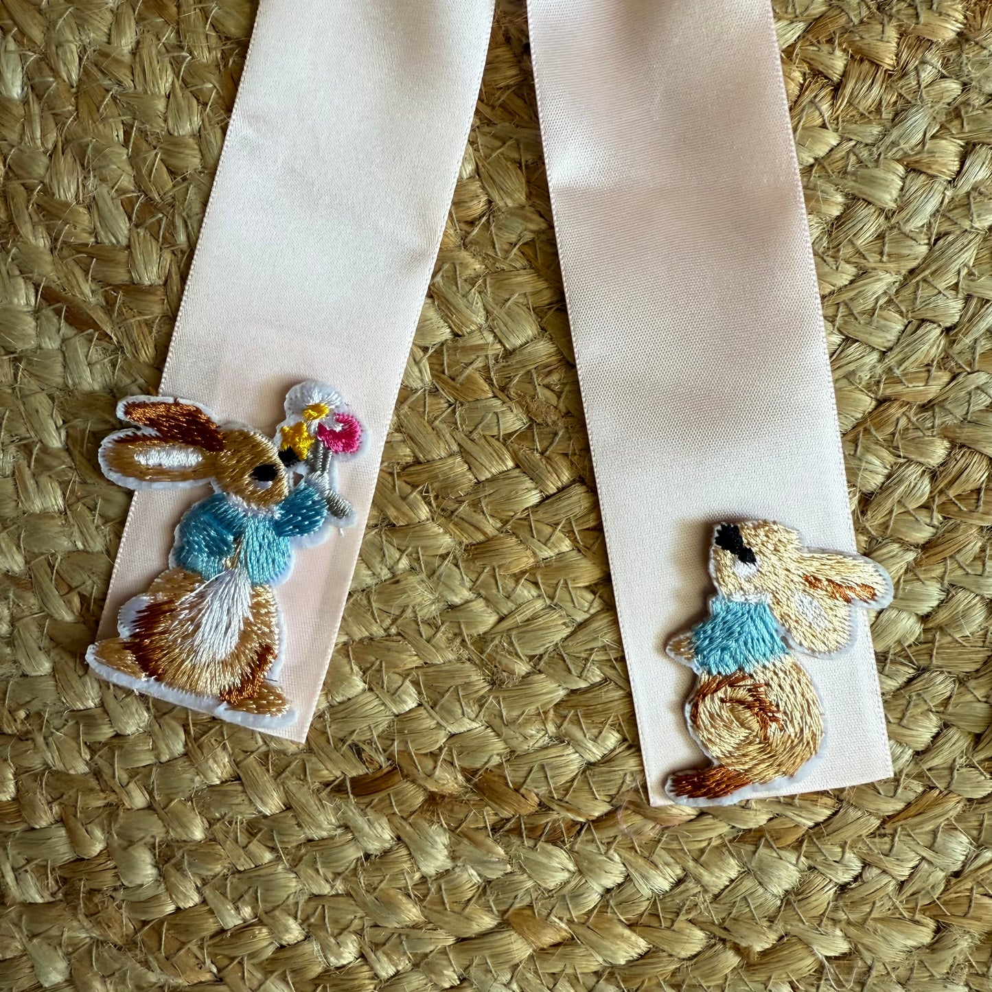 Easter bunny bow