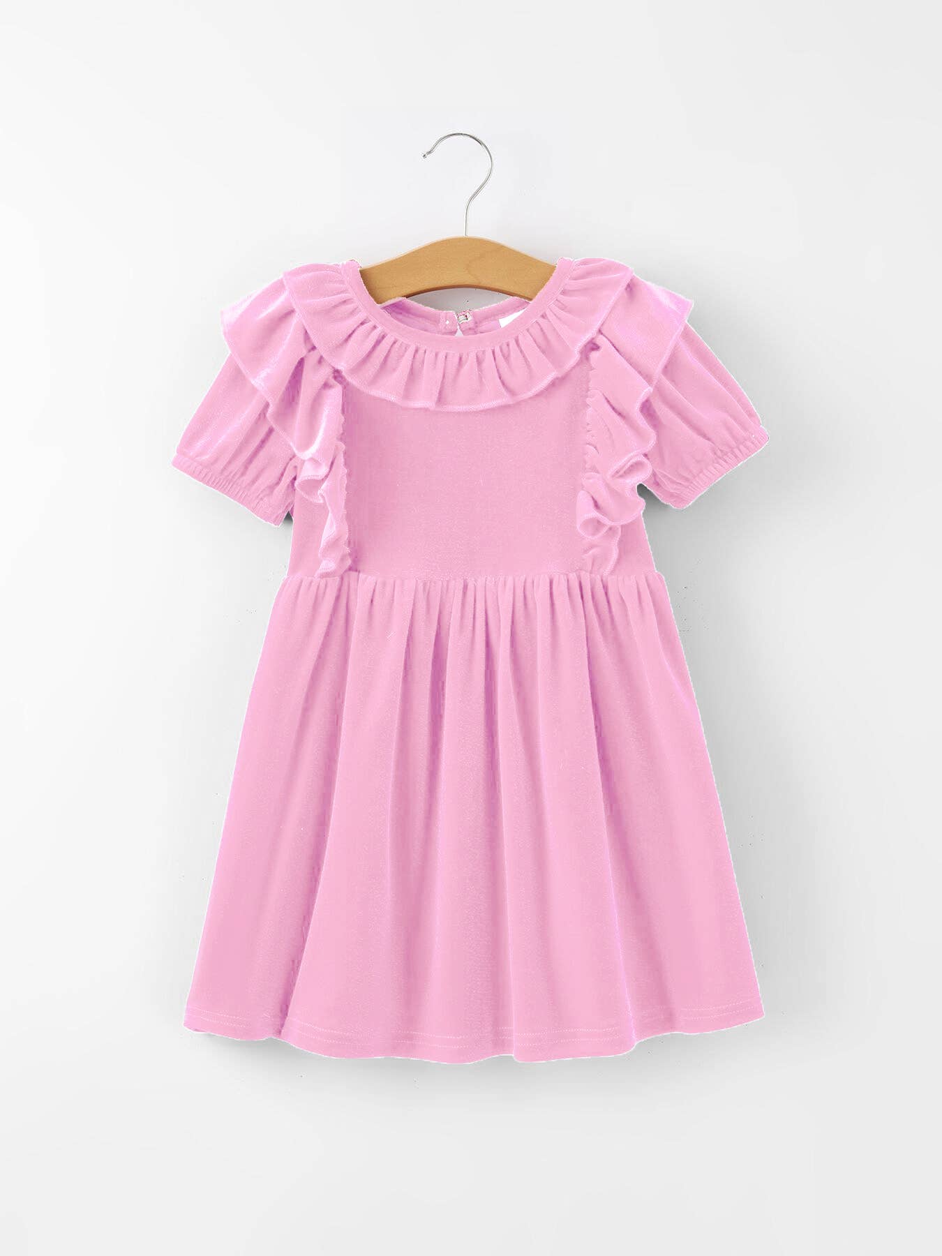 Autumn Velvet Girls Dress