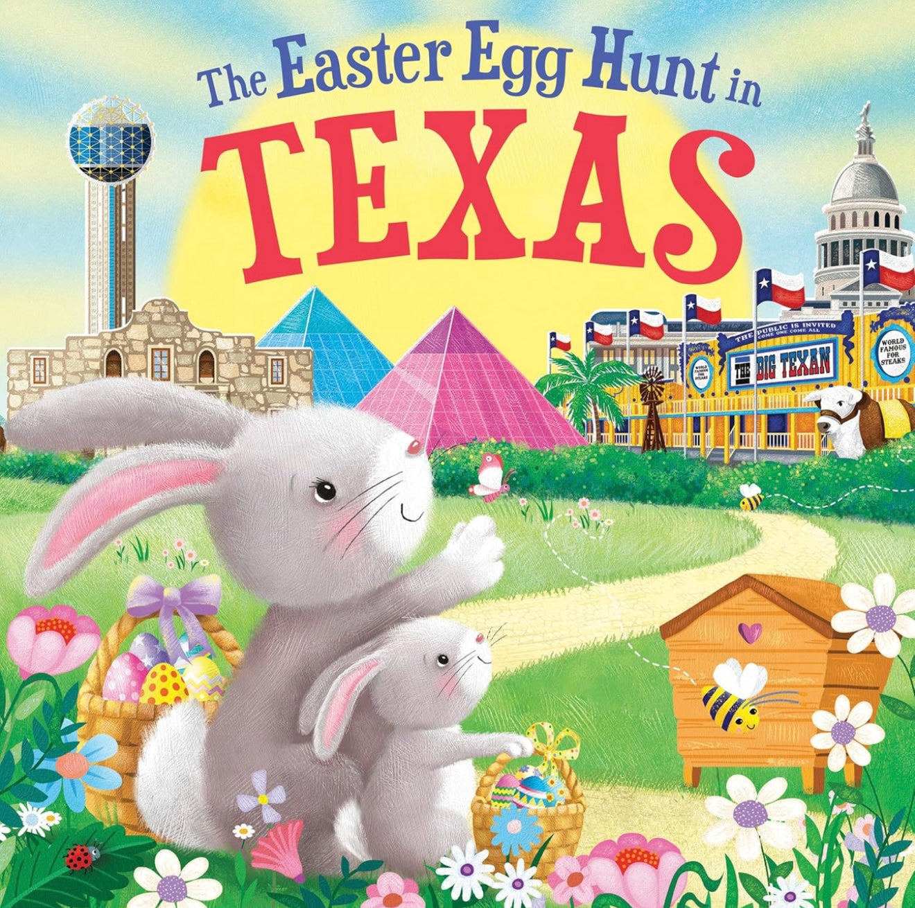 The Easter egg hunt in Texas