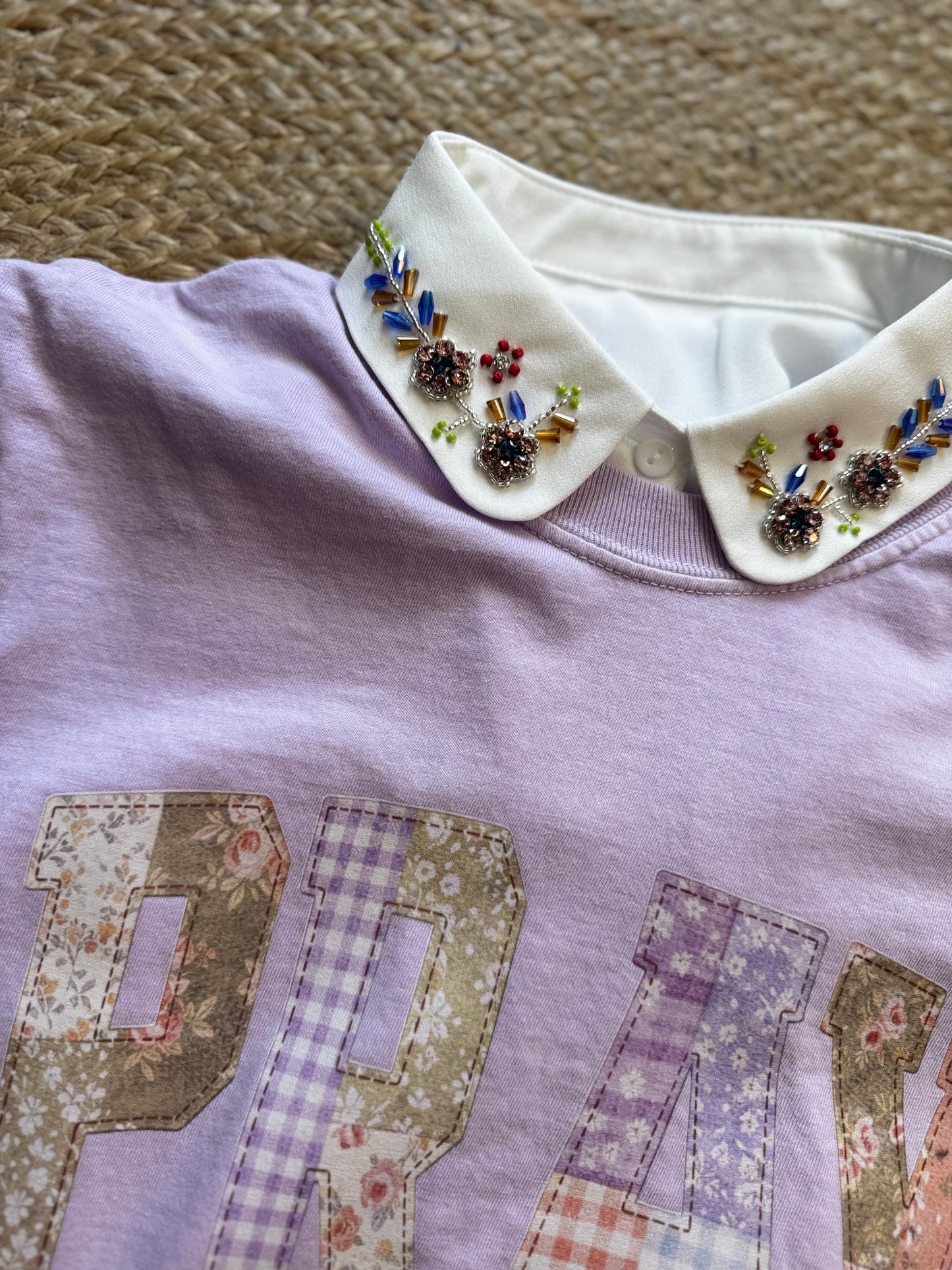 Beaded Floral Collars