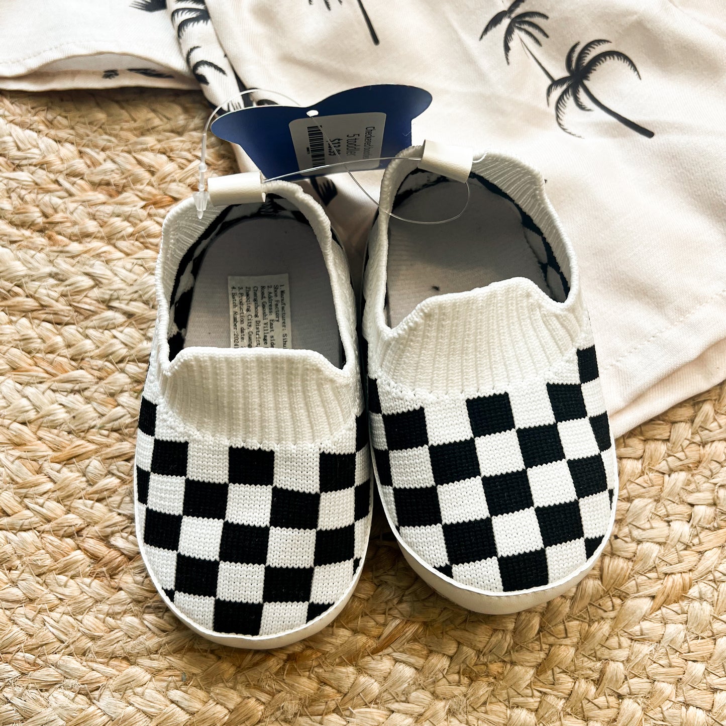Checkered Soft Soles