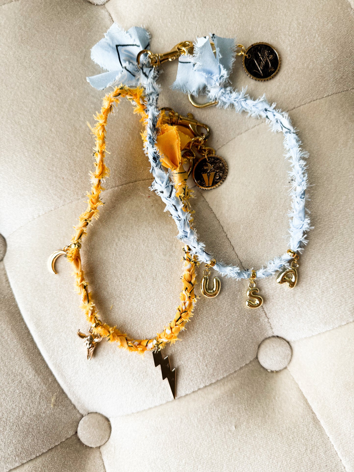 Charming Braided Bandana necklace