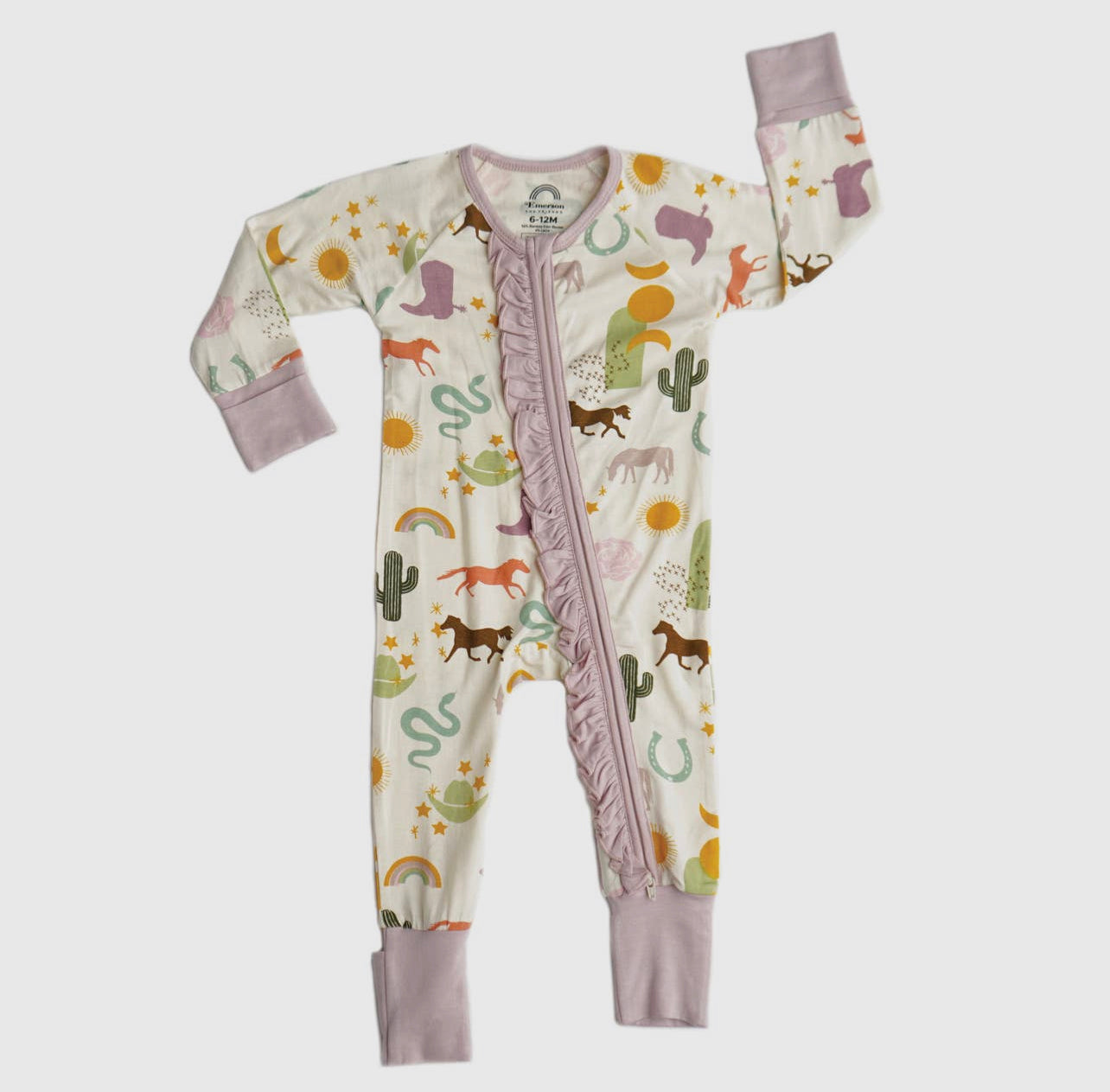 Wild & Free Zippered Jammies