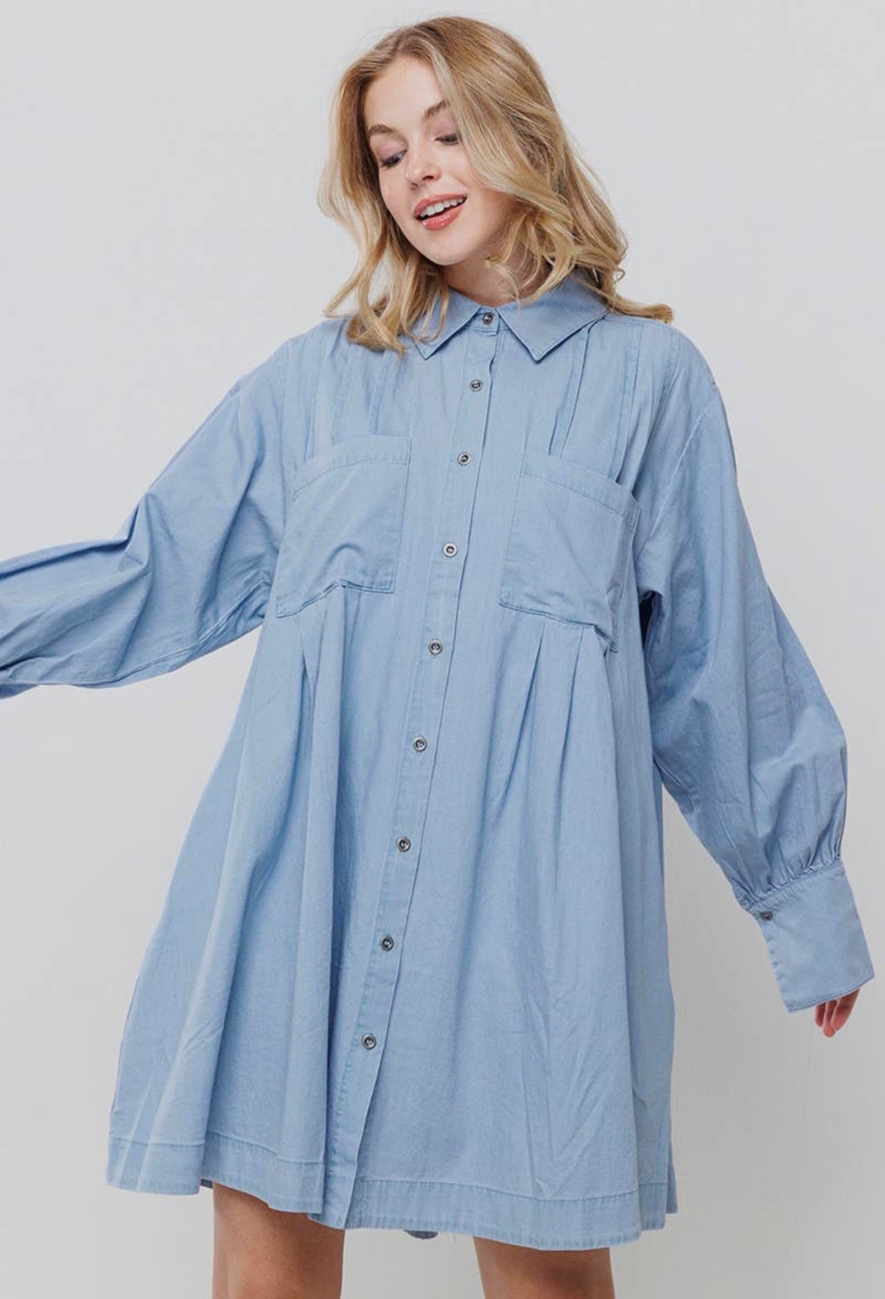 Button Down Shirt Dress