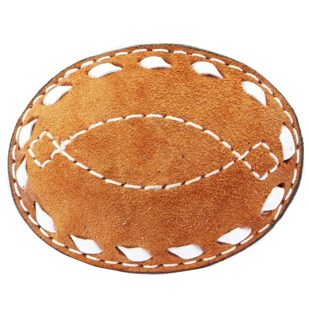 MLB17-Toast Suede Oval Buckle