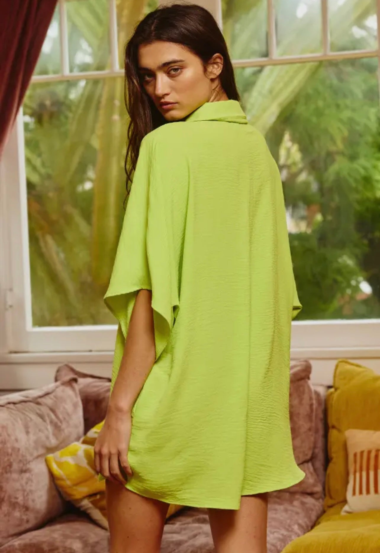 Lime Airflow Romper