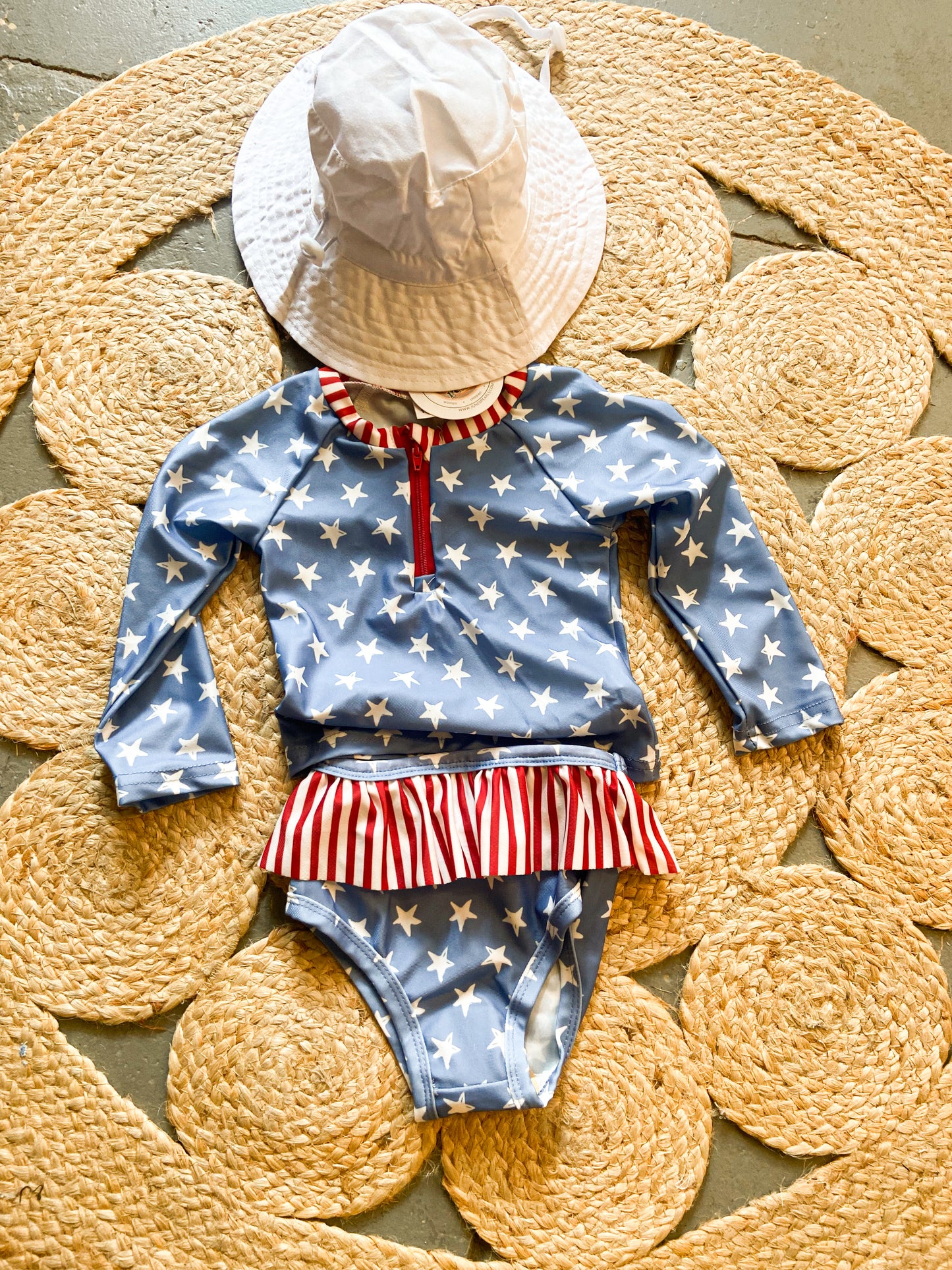 Stars and Stripes Rash Guard Swimmy