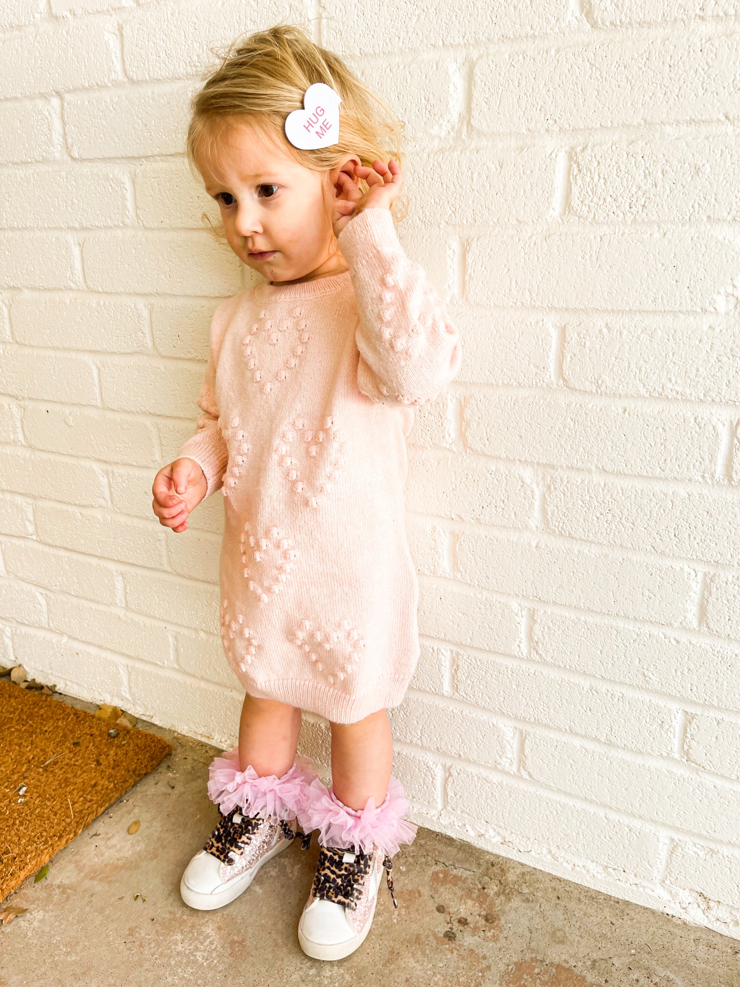 Sweetheart Sweater Dress