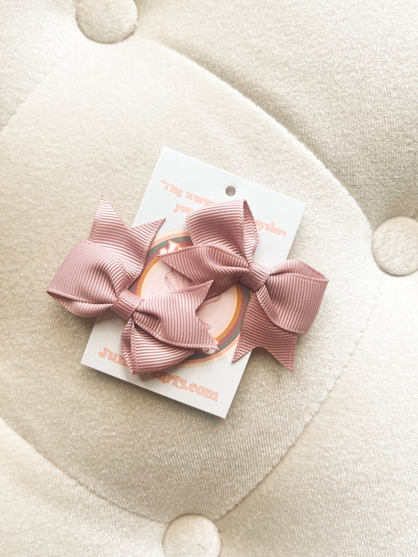 Ribbon Alligator clip bows