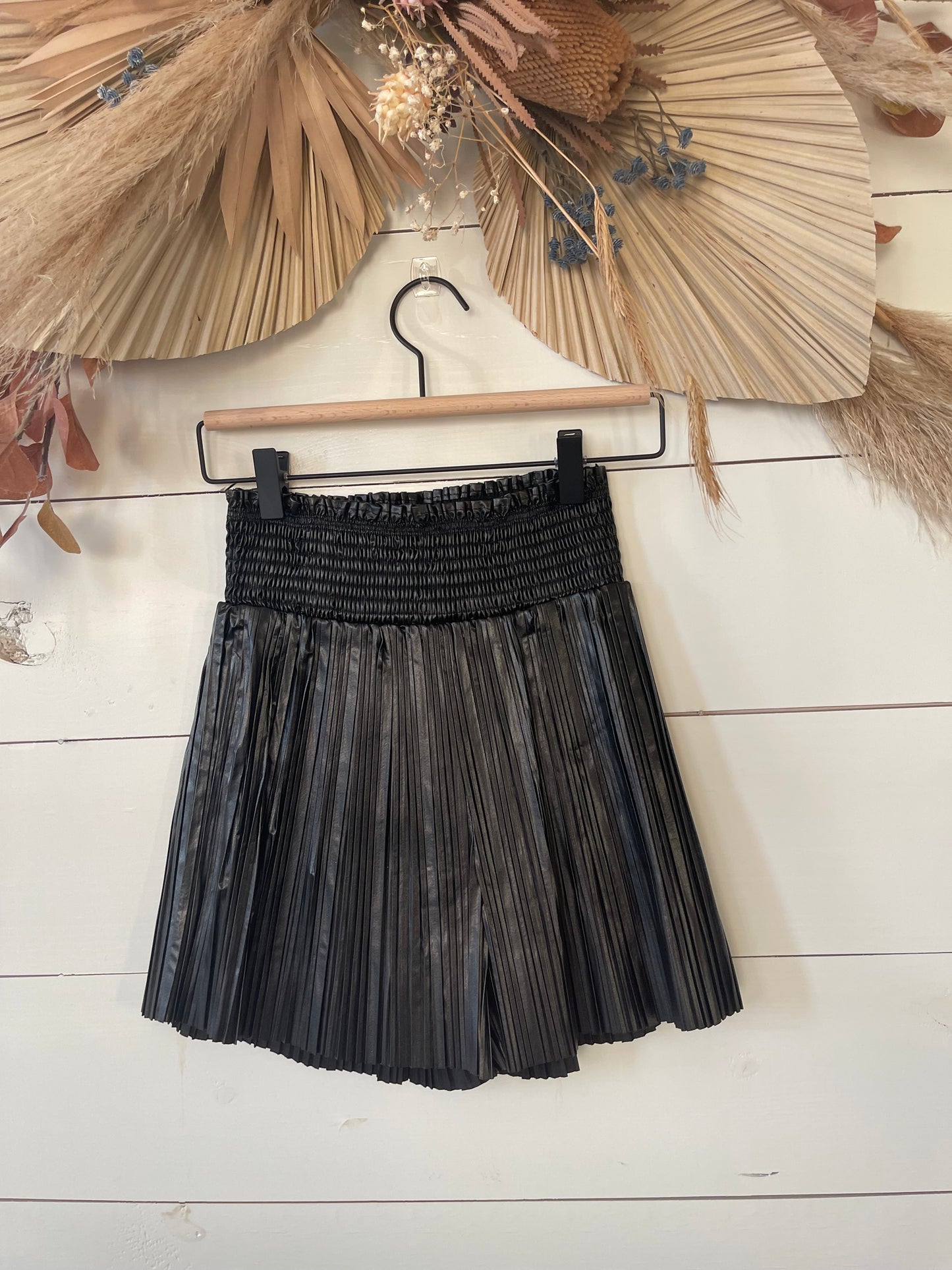 Crinkle Faux Leather set