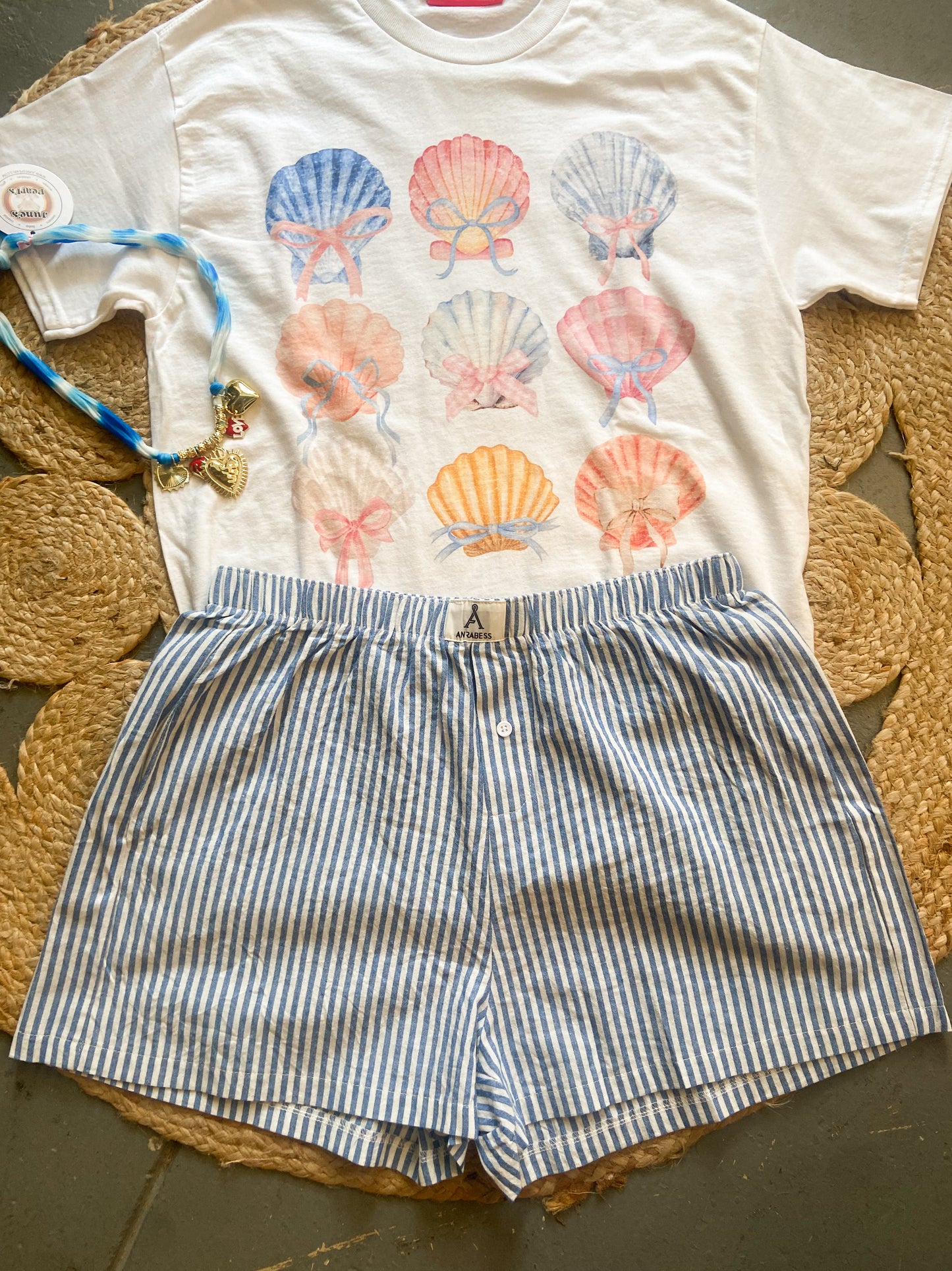 The Coastal Coquette Girly Tee