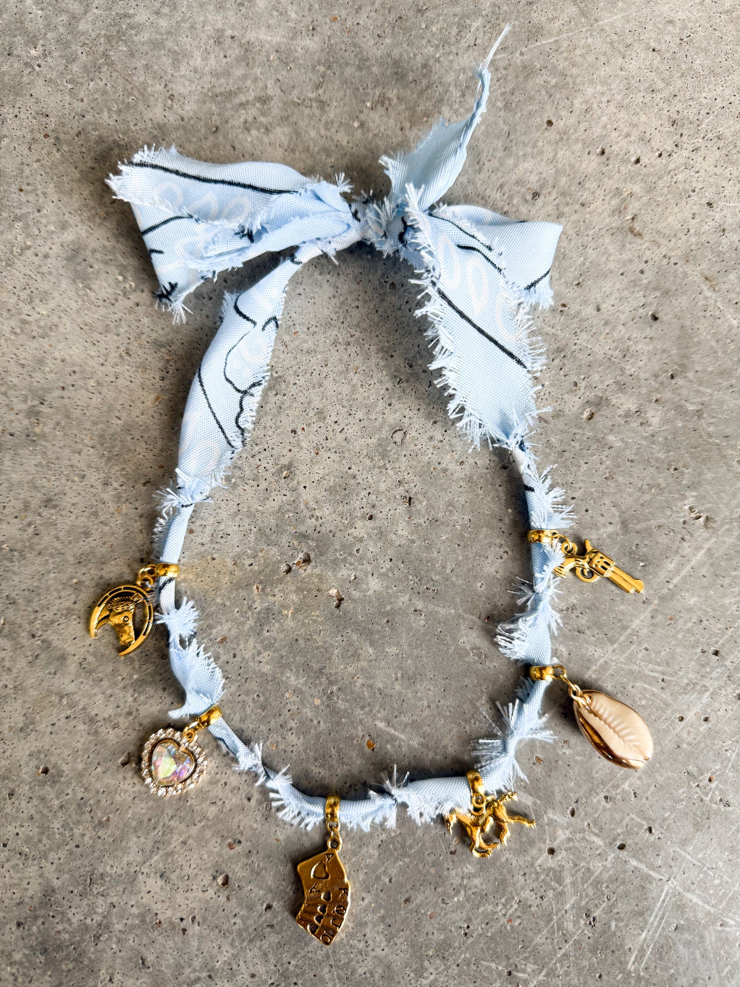 The Coastal Cowgirl Bandana Necklace