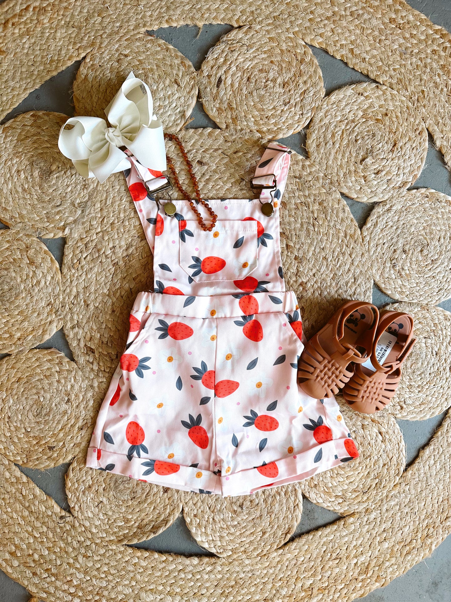 Strawberry Overalls