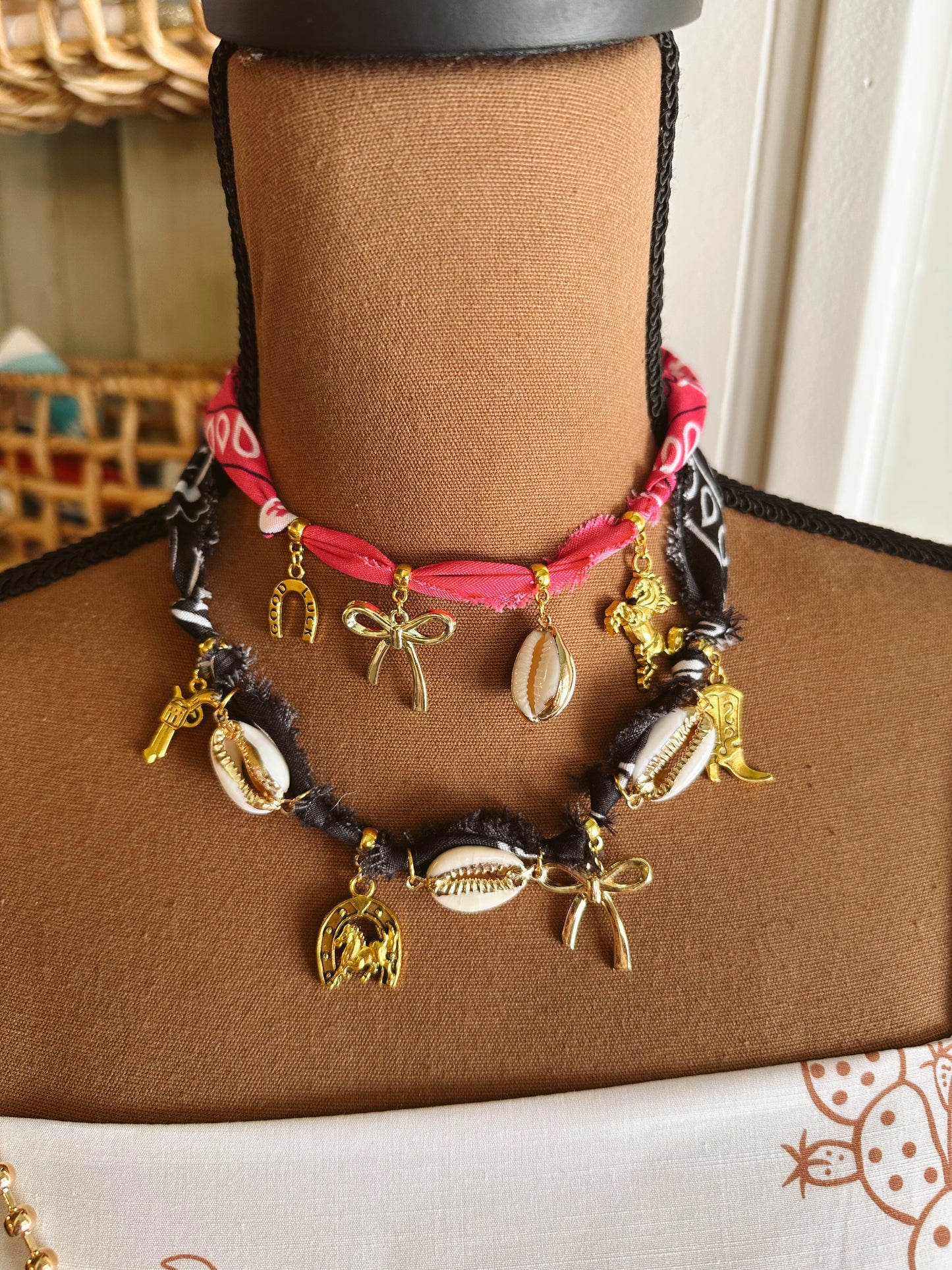 The Coastal Cowgirl Bandana Necklace