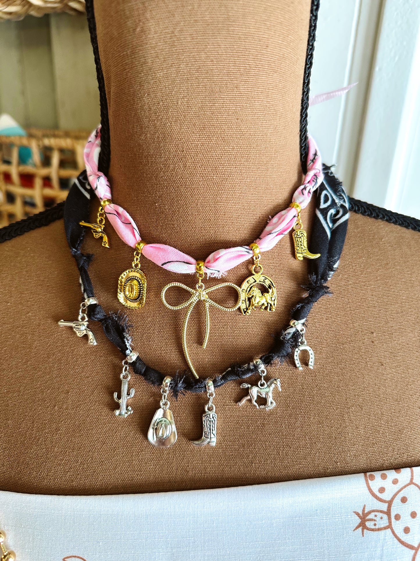 Southern Charm Bandana Necklaces