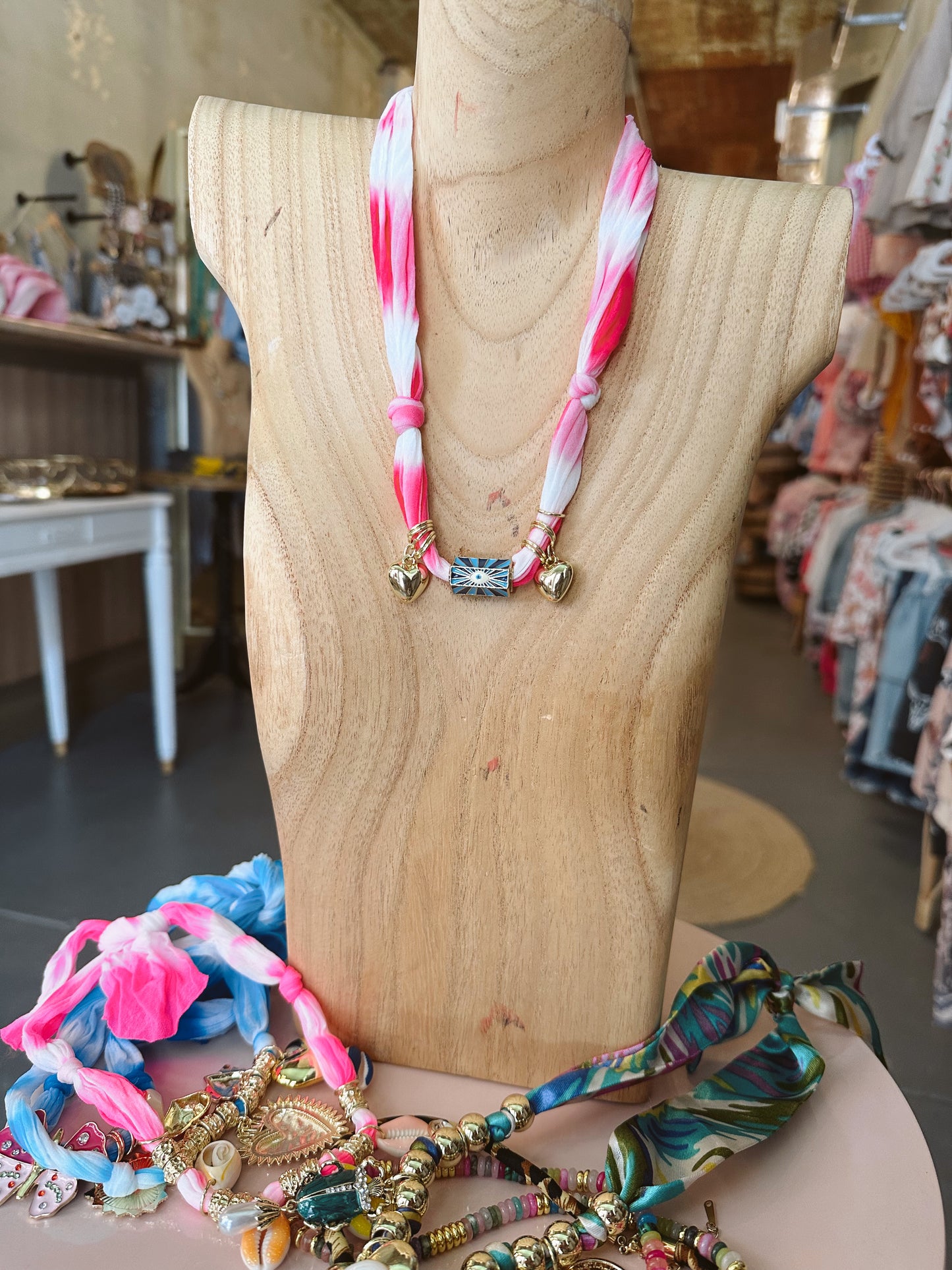 Bandana Charm Necklaces