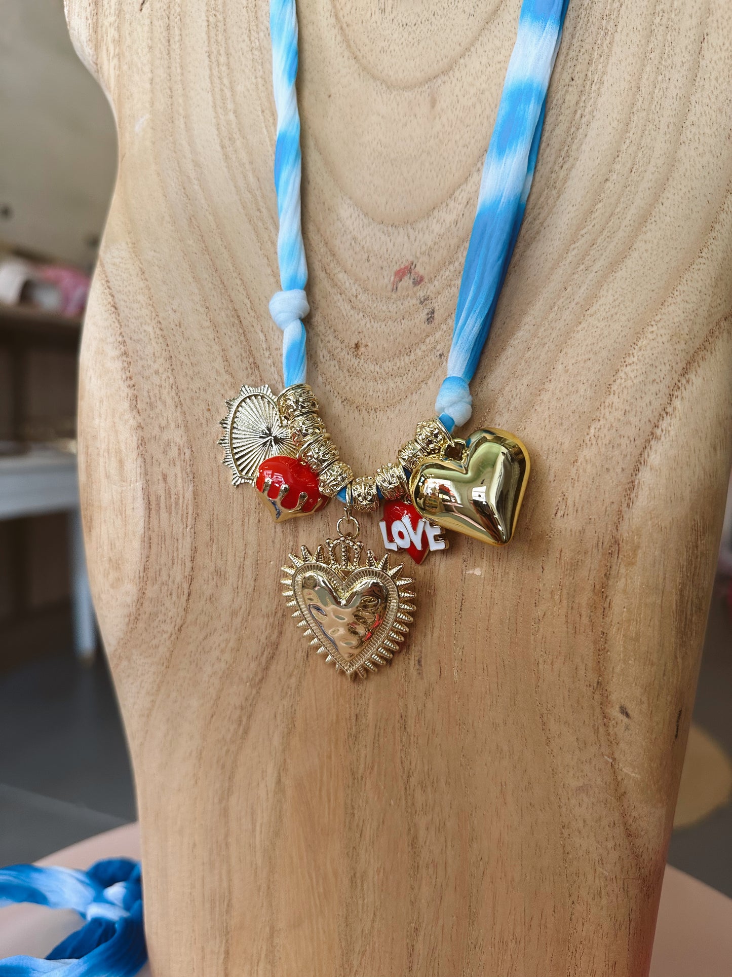 Bandana Charm Necklaces