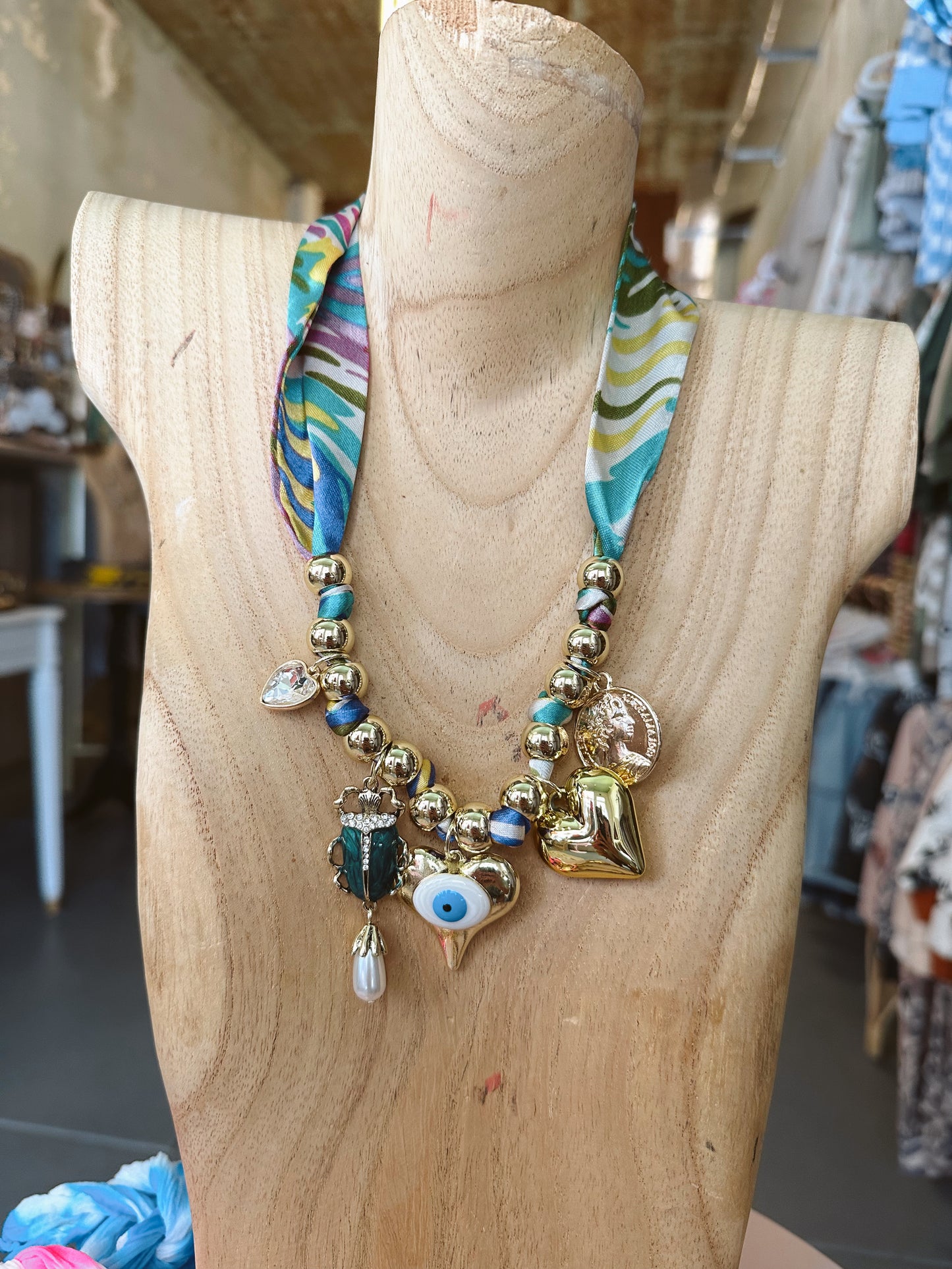Bandana Charm Necklaces