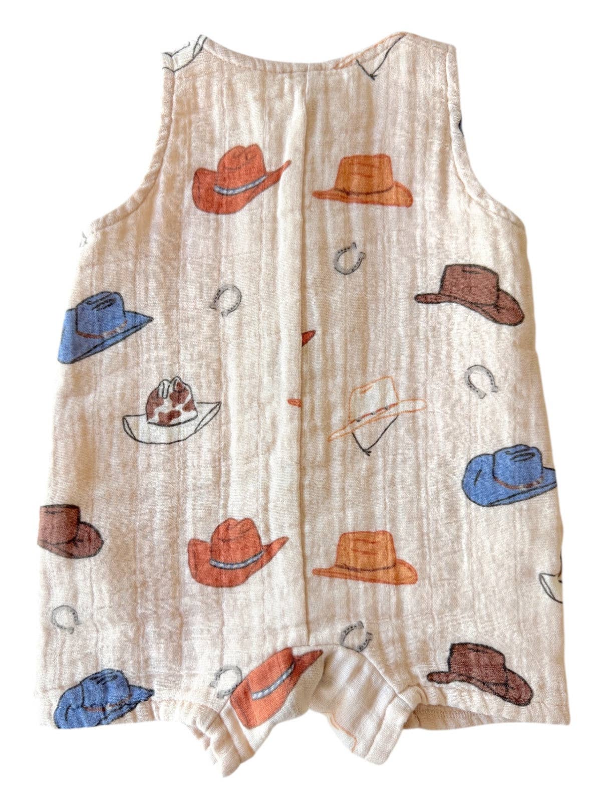 Western / Muslin Shortie Romper