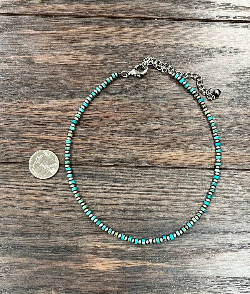 Handmade Navajo Gemstone Necklace