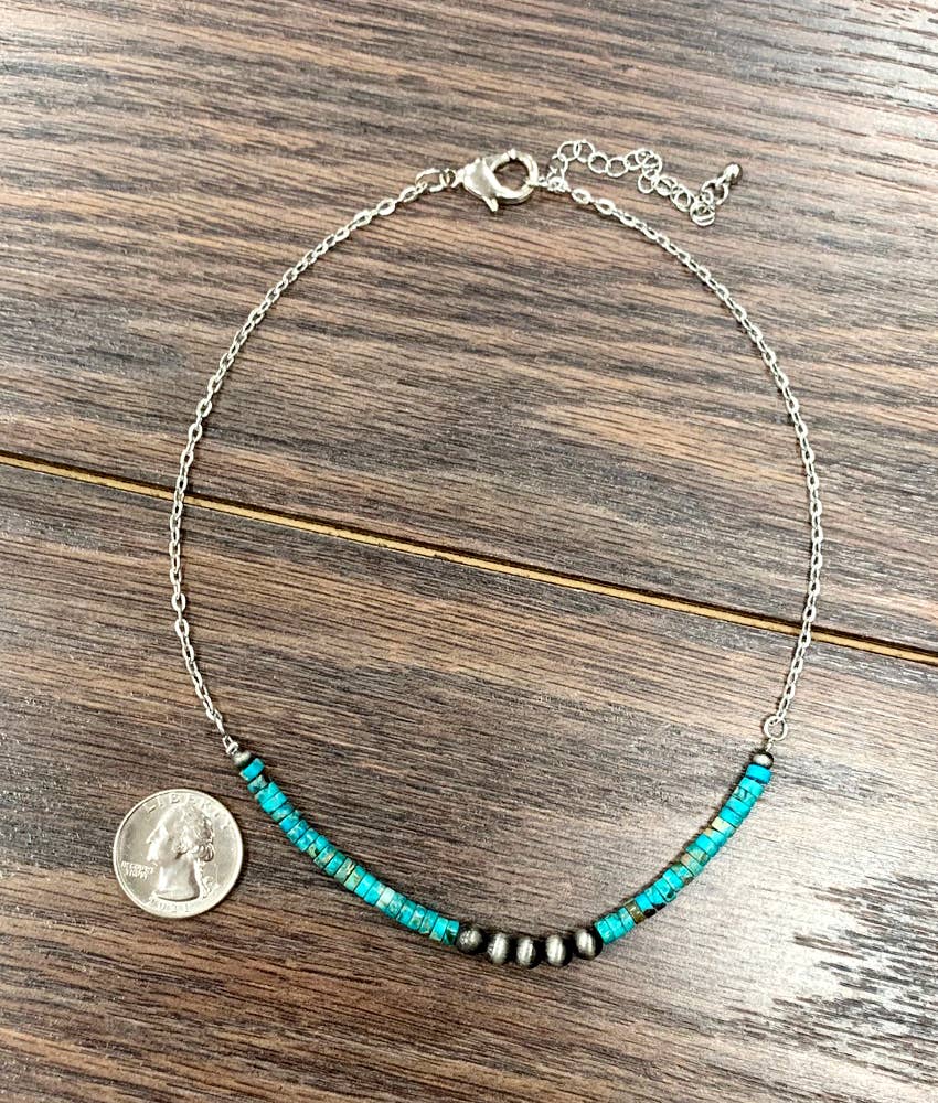 Handmade Navajo Gemstone Necklace