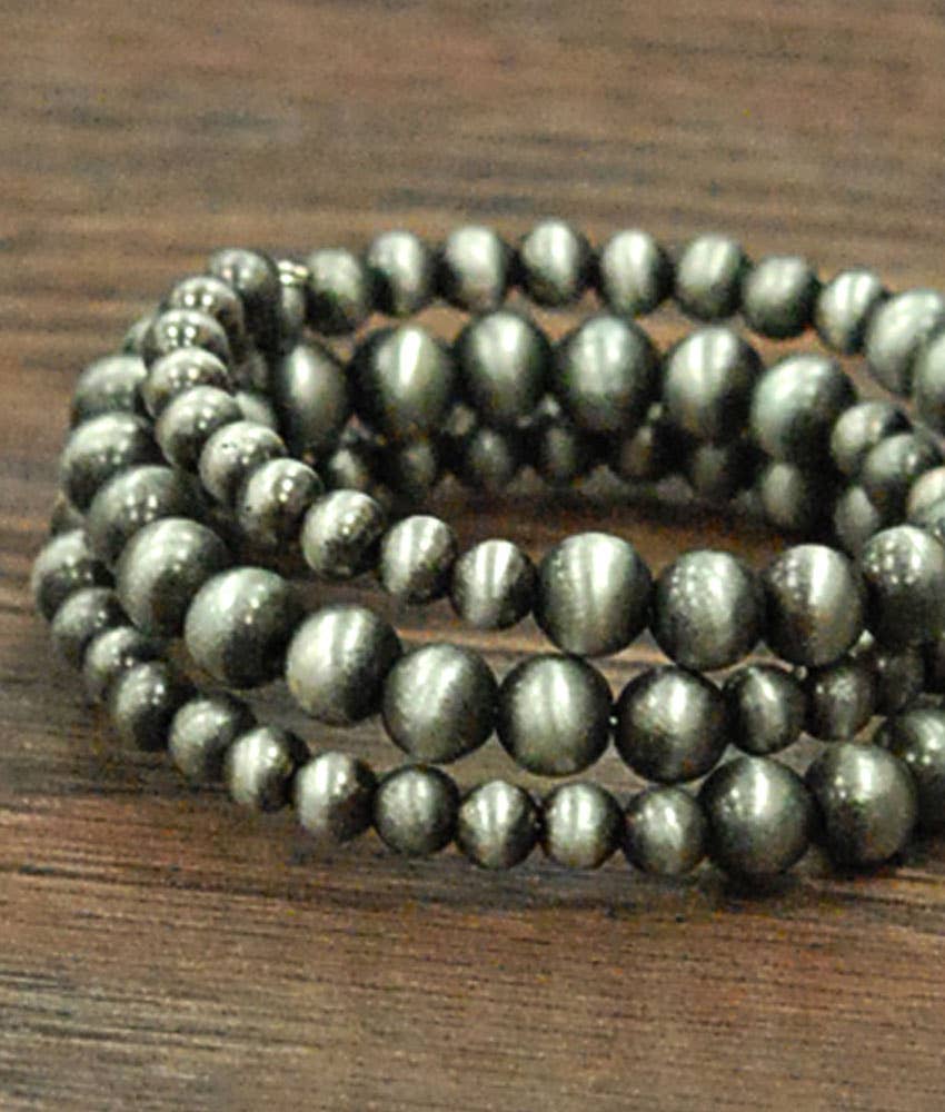 Handmade Navajo Bead Wrap Bracelet