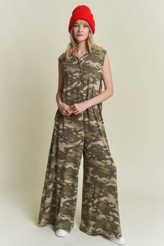 CAMO JUMPSUIT